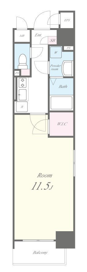 Mo-1  間取り図