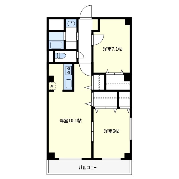 ベル　ミーキ  間取り図