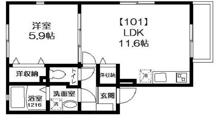 サクラコート北砂 間取り