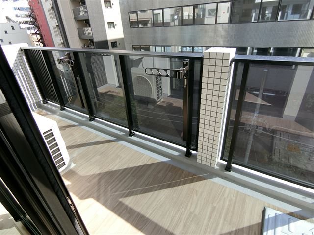 グランパセオ八丁堀Ⅱ  ベランダ