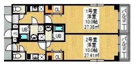 HIROAD大島 間取り図