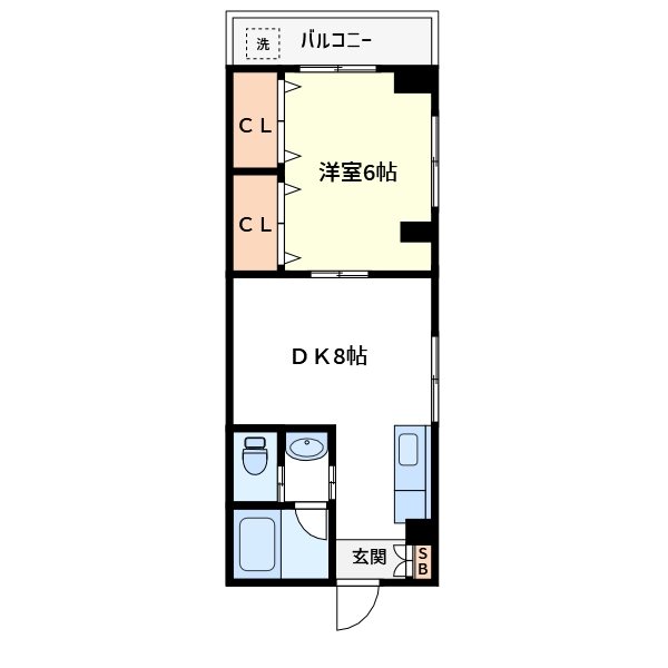 動坂ハイツ 間取り