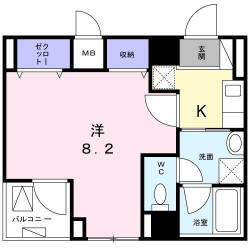 ヴェルデセゾン 間取り