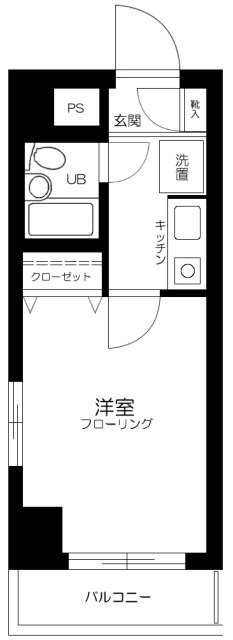 菱和パレス月島 間取り