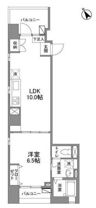 ＬＩＮＫＳ仲町 間取り