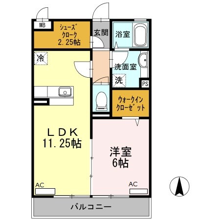 サンフレールB 間取り