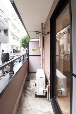 コンフォート日暮里 ベランダ