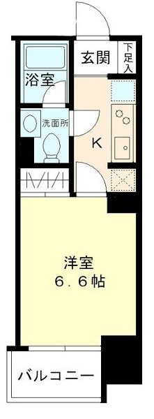 セイラン水天宮前  間取り