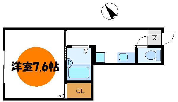ブロッサムテラス新小岩 間取り図