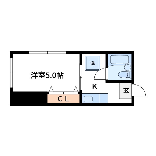 筑波マンション  間取り