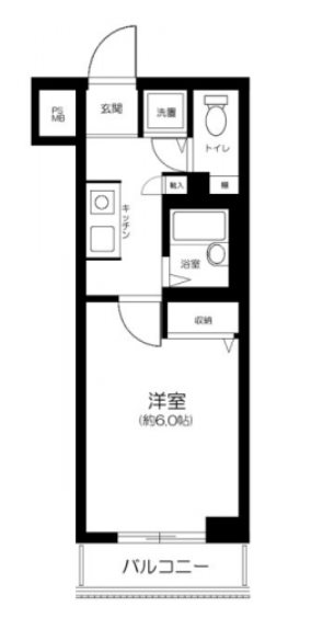 メインステージ日本橋小伝馬町  間取り