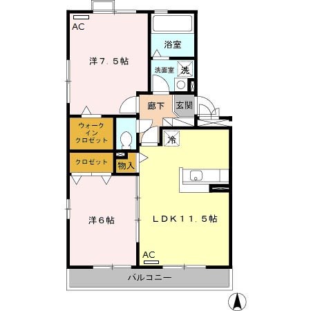 Park　Crescent 間取り