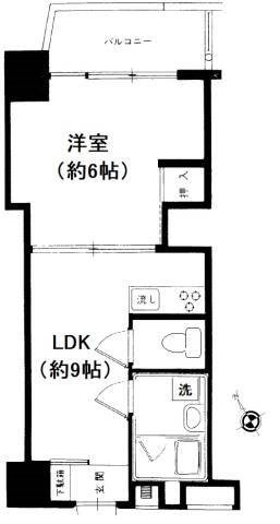 門前仲町東豊エステート   間取り図