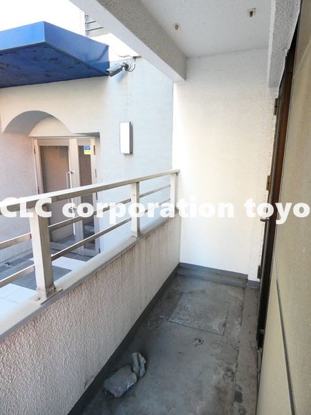 ユーコート住吉 ベランダ