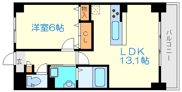 アルコバレーノ 間取り図