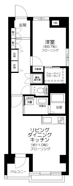 ライオンズマンション亀戸  間取り