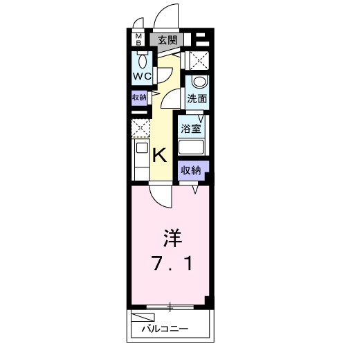 カーサ内山 間取り