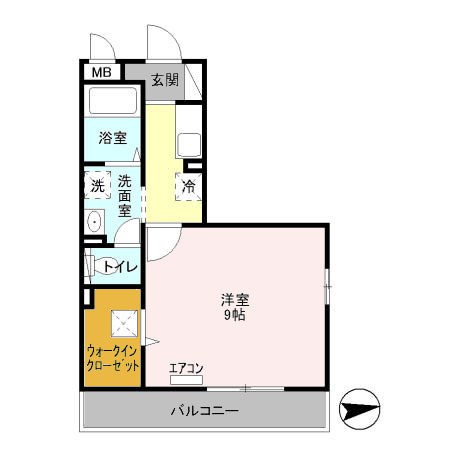 クラフト南砂町  間取り