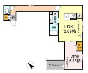 サイドコート 間取り