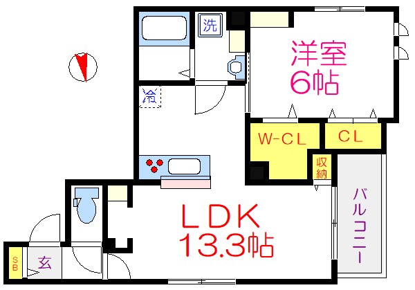 アゼリア浅草 間取り