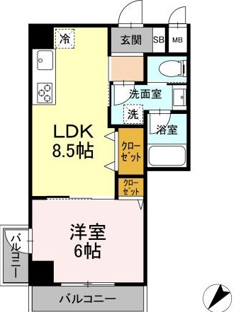 エクセル入谷　２番館  間取り