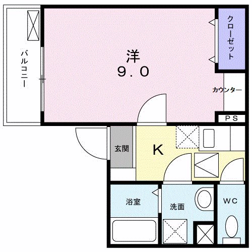 マナ　マヒナ 間取り図