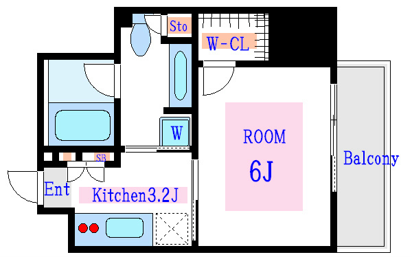 ステイシス町屋  間取り