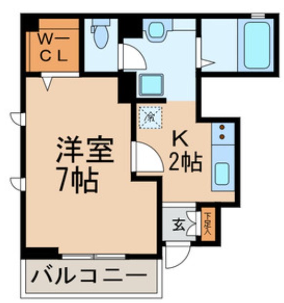 ソレーユ三ノ輪 間取り