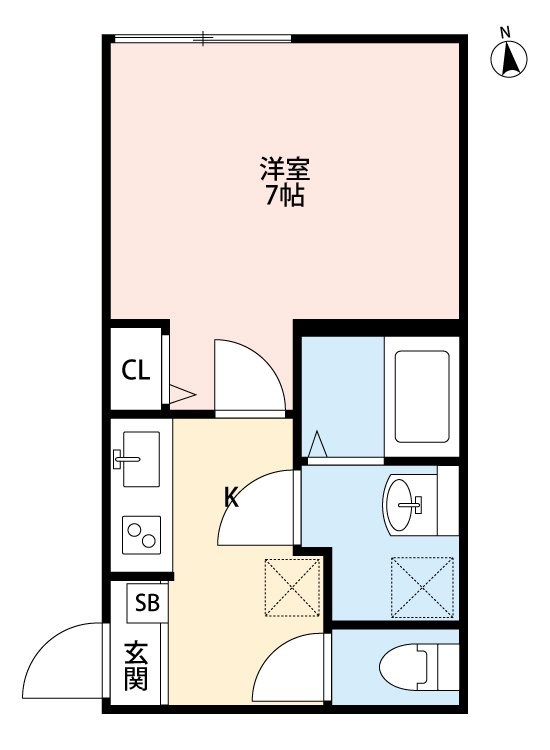 ル・レーヴKASAI 間取り図