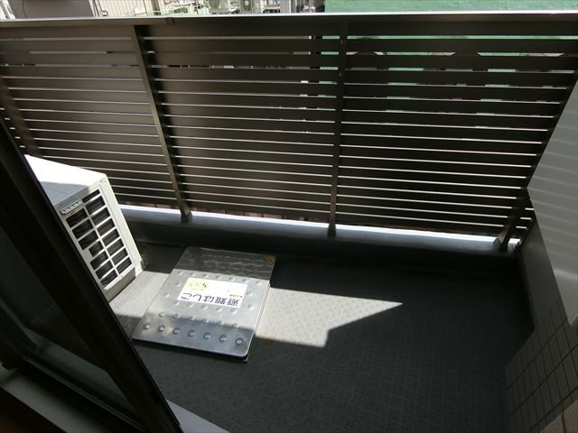 カスタリア銀座Ⅱ   ベランダ