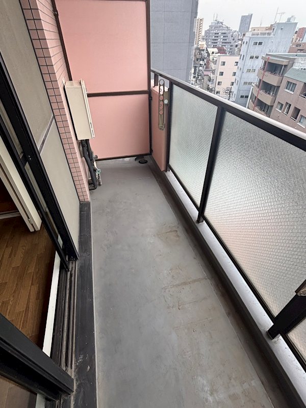 オークマンション ベランダ