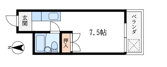 田米開ビル  間取り