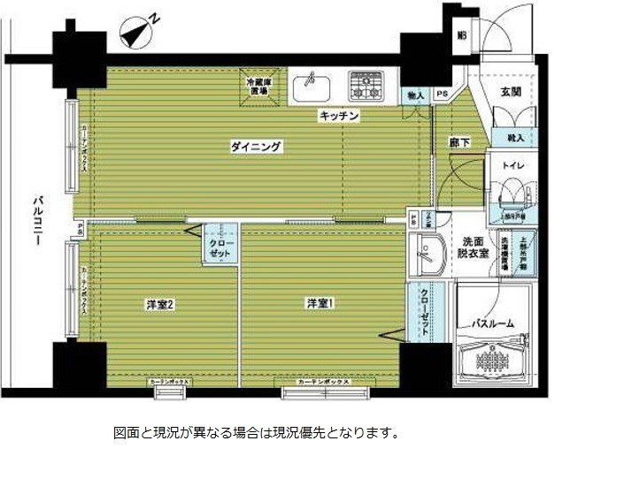ZOOM銀座２丁目Third 間取り