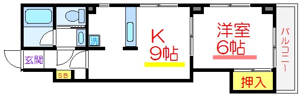 メゾンホーユー 間取り