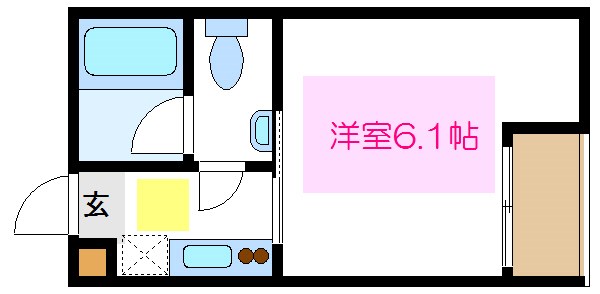 ディアコート平井  間取り図