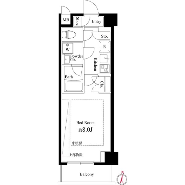 ARTECASA　Alivie綾瀬 間取り
