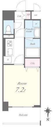 アグレアーブル　エモア 間取り