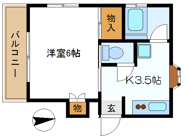 コスモコーポ 間取り