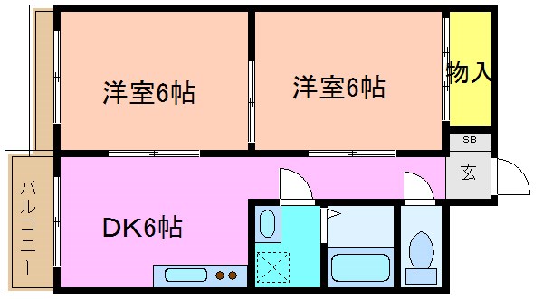メゾン・クレール 間取り