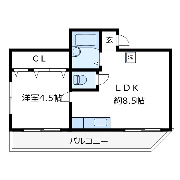 白十字ビル 間取り