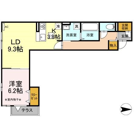 ラウレア六町 間取り