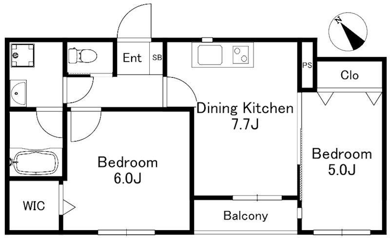 KASHIWA　PLACE 間取り