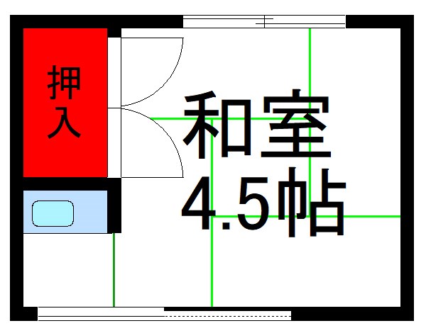 千鳥荘  間取り図