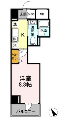コンシェリア東京(IRIYA　STATION　FRONT) 間取り