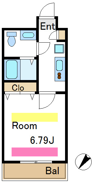 エコロジー潮見レジデンス 間取り