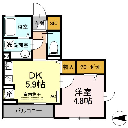セントパール町屋 間取り