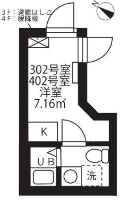 ザスカイ日本橋浜町  間取り