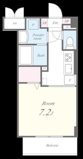 コンフォース堀切 間取り