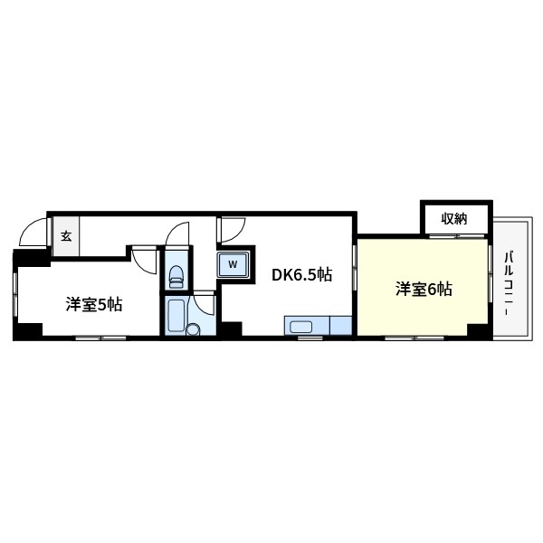 池田マンション  間取り図