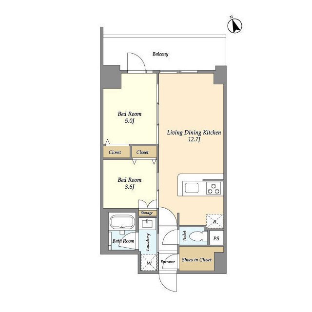 ドゥーエ南砂町 間取り